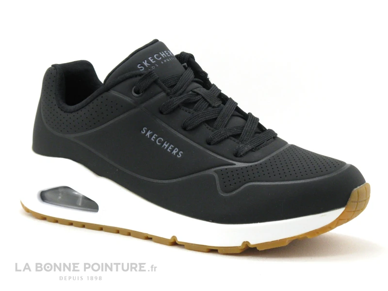 Skechers STAND ON AIR 73690 Black - Basket Noire 7 Skechers STAND ON AIR 73690 Black - Basket Noire – Image 5