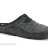 Ouf Chic Et Relax BIOTEX Gris - Pantoufle Mule Homme