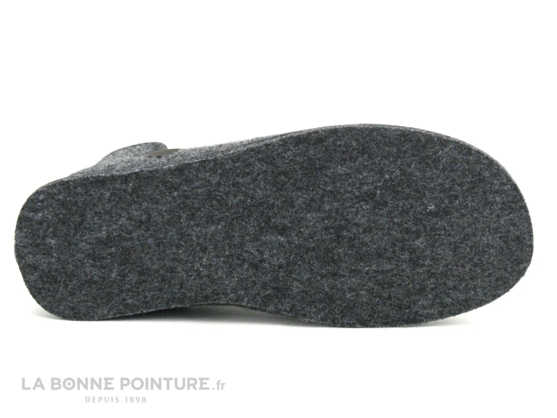 Ouf POLTO Gris - Chausson Homme Avec Semelle Feutre 8 Ouf POLTO Gris - Chausson Homme Avec Semelle Feutre – Image 6