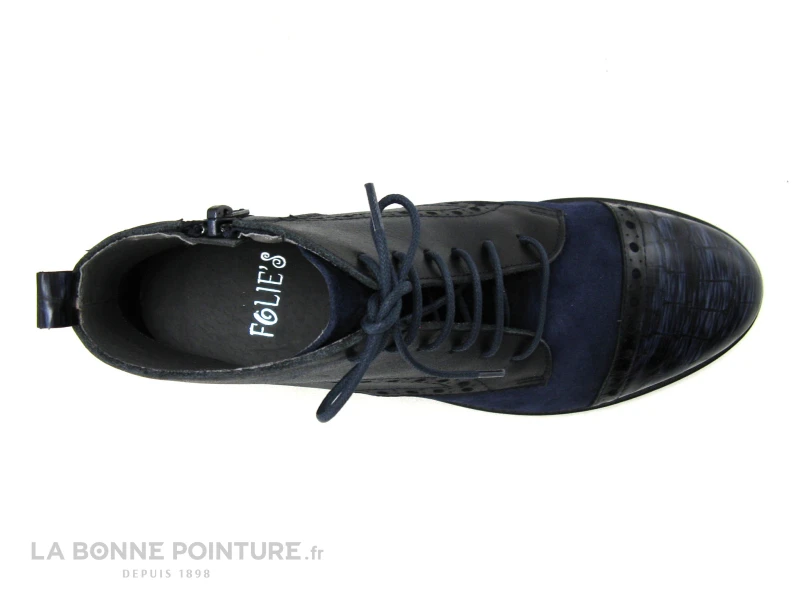 Folies NYX Marine - Chaussure Montante Femme Bleu Marine 8 Folies NYX Marine - Chaussure Montante Femme Bleu Marine – Image 6
