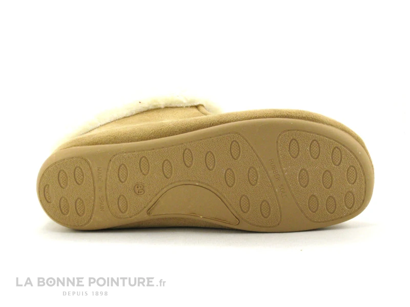CM Confort 66669002 - Taupe - Chausson Montant Femme Fourre 7 CM Confort 66669002 - Taupe - Chausson Montant Femme Fourre – Image 5