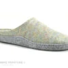CM Confort PETT Multi Gris - Pantoufle Femme Feutre Recycle