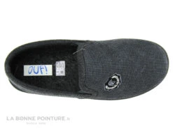 Ouf BARTIN Gris - Petit Carreaux - Ecusson - Chausson Homme -Tendance Pieds cd24607c73b9e66c561f35ea11d5d5ef img 5276.jpg 178053