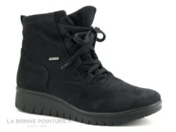 Westland CALAIS 08 Noir - Bottine Femme Noire - Talon Compense