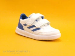 Adidas AltaSport Blanc Bleu D96844 - Basket Velcro BEBE