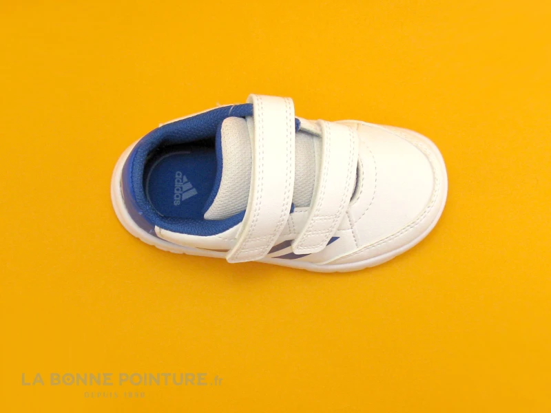 Adidas AltaSport Blanc Bleu D96844 - Basket Velcro BEBE 8 Adidas AltaSport Blanc Bleu D96844 - Basket Velcro BEBE – Image 6