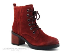 Marco Tozzi 2-25202-25 Red - Bottine Rouge Talon Large -Tendance Pieds cd24607c73b9e66c561f35ea11d5d5ef img 5583.jpg 154224