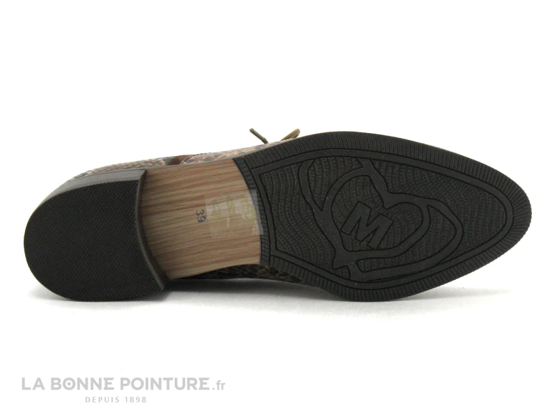 MamZelle SARDOU Serpent Moka - Velours Chataigne - Derby Femme 9 MamZelle SARDOU Serpent Moka - Velours Chataigne - Derby Femme – Image 7