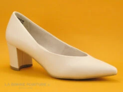 Nouveaux produits 7 Marco Tozzi 2-22419-20 Cream - Escarpin Beige Pointu - Talon Incurve