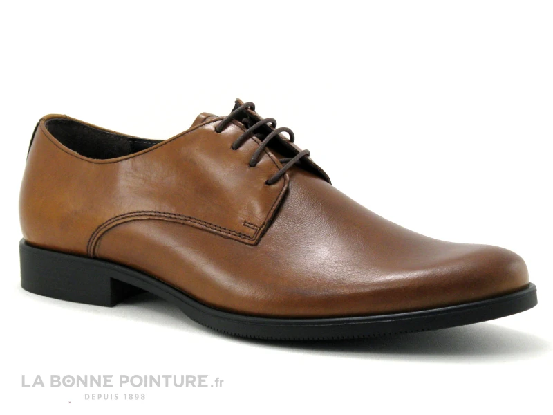 Franzini 7065A Marron Clair - Chaussure Elegante Homme Cuir Marrron 7 Franzini 7065A Marron Clair - Chaussure Elegante Homme Cuir Marrron – Image 5