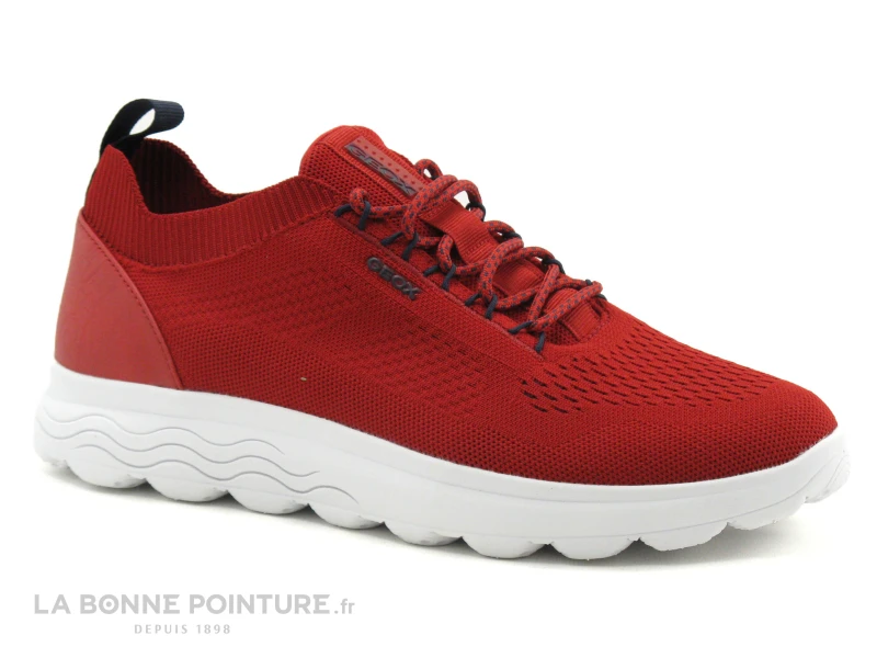 Geox SPHERICA U15BYA Red - Basket Ville Homme Rouge 3 Geox SPHERICA U15BYA Red - Basket Ville Homme Rouge