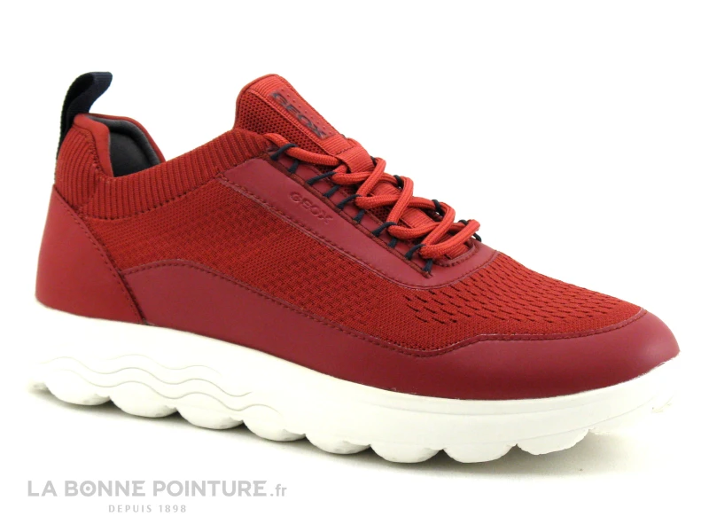 Geox SPHERICA - U35BYA Red - Basket Homme Rouge Bordeaux 3 Geox SPHERICA - U35BYA Red - Basket Homme Rouge Bordeaux
