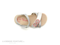 Wipop YVER 26235 Argent Blanc - Fleurs Roses - Nu-pieds Fille -Tendance Pieds cd24607c73b9e66c561f35ea11d5d5ef img 6765.jpg 136451