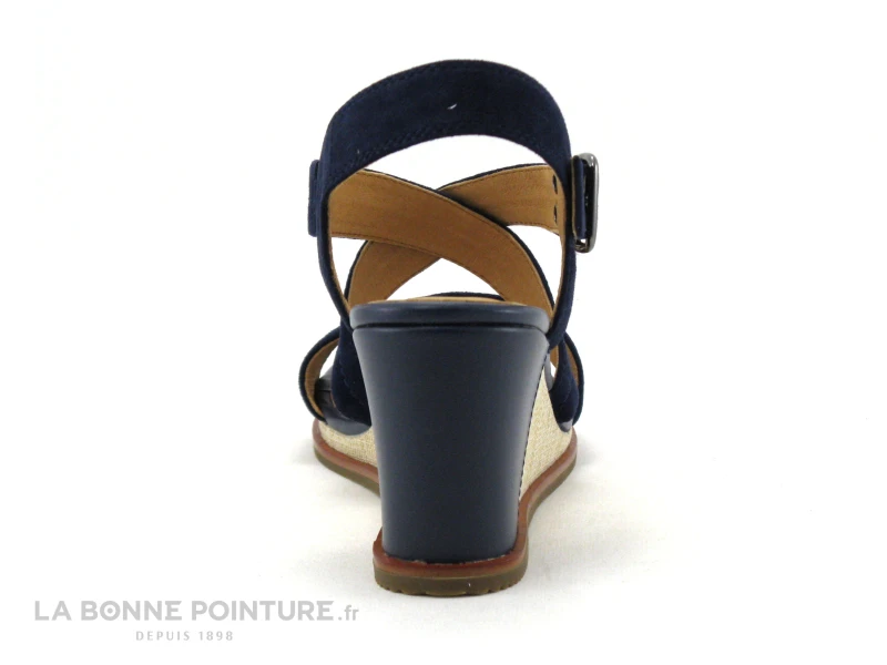 Fugitive IRLAND Navy - LPITV09 - Sandale Bleu Marine - Talon Compense 6 Fugitive IRLAND Navy - LPITV09 - Sandale Bleu Marine - Talon Compense – Image 4