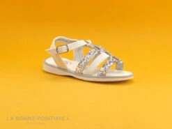 NA - Five - Sandale Bebe Fille Argent Paillettes