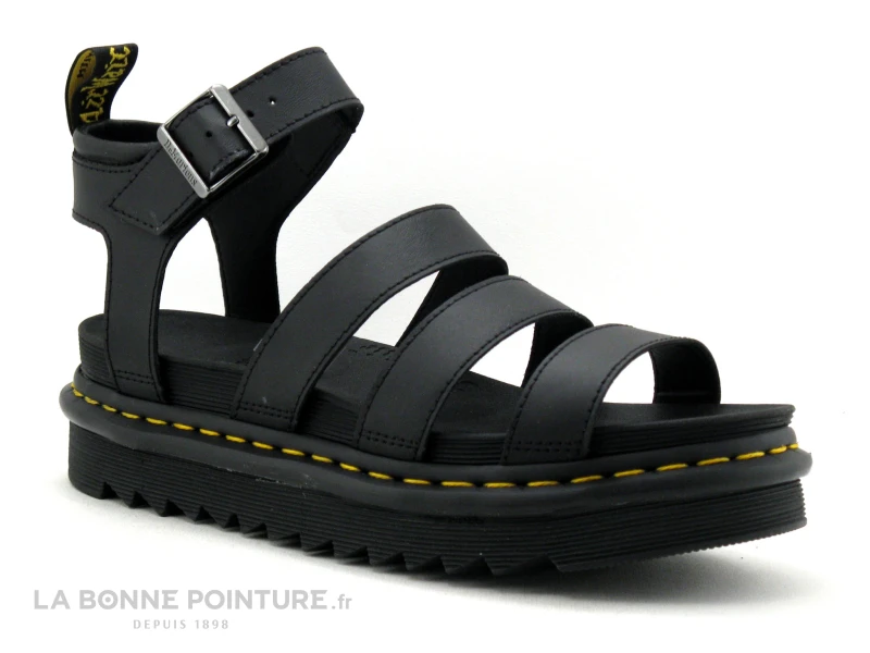 Dr. Martens Dr Martens BLAIRE Black Hydro Leather - 24235001 - Sandale 7 Dr. Martens Dr Martens BLAIRE Black Hydro Leather - 24235001 - Sandale – Image 5