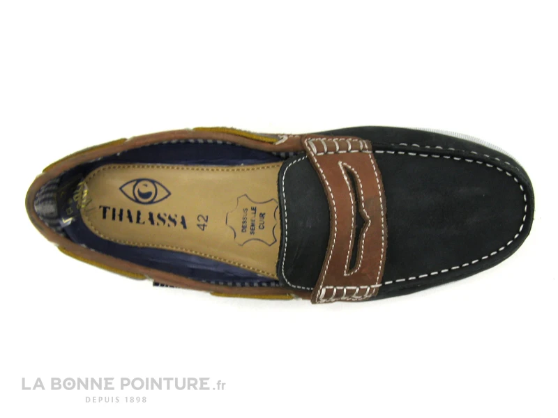 Thalassa TENON Marine Marron - Mocassin Souple Homme 8 Thalassa TENON Marine Marron - Mocassin Souple Homme – Image 6