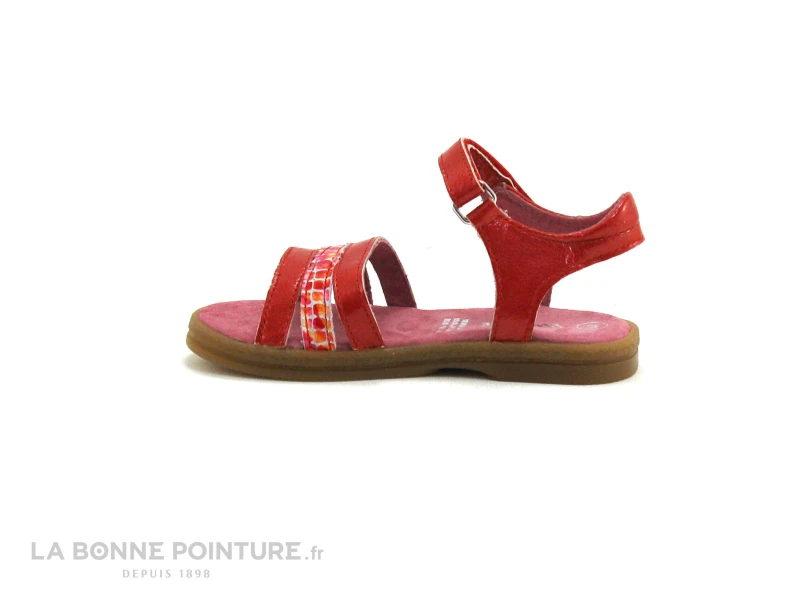 Pampa Blue MIXBLUE Verni Cerise - 1M2030 Sandale Rouge Fille 4 Pampa Blue MIXBLUE Verni Cerise - 1M2030 Sandale Rouge Fille – Image 2