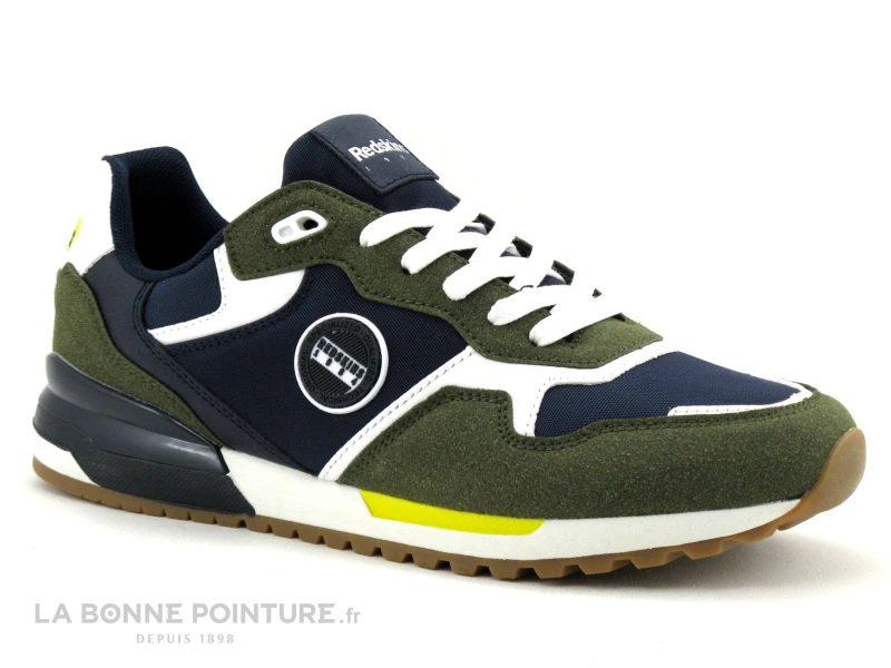 Redskins OYATI PO4910P Kaki Marine Blanc - Basket Mode Homme 7 Redskins OYATI PO4910P Kaki Marine Blanc - Basket Mode Homme – Image 5