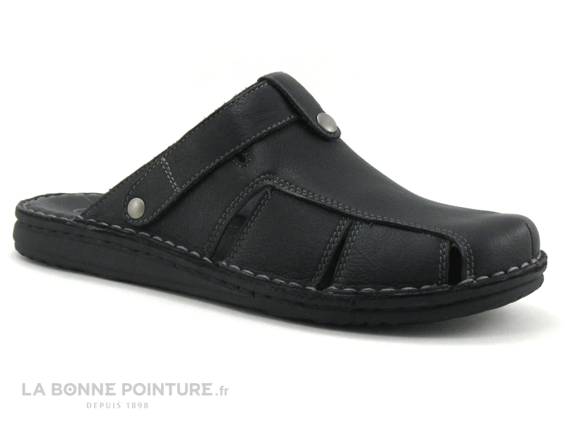 Green Hill 2307 35200 - Nero - Sabot Homme Cuir Noir 3 Green Hill 2307 35200 - Nero - Sabot Homme Cuir Noir