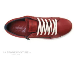 Cotemer USSYBA - Basket Homme Cuir Rouge - Lacet Et Zip -Tendance Pieds cd24607c73b9e66c561f35ea11d5d5ef img 7295.jpg 156197