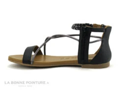 Tamaris 1-28043-20 Black - Sandale Plate Femme Cuir Noir 11 Tamaris 1-28043-20 Black - Sandale Plate Femme Cuir Noir -Tendance Pieds cd24607c73b9e66c561f35ea11d5d5ef img 7402.jpg 180432