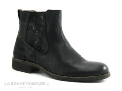 Kickers SMAD Noir 654750-30 - Boots Femme