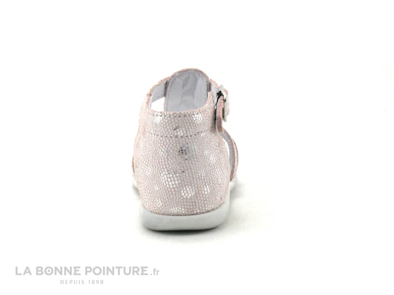 Bopy ZETATI Rose Lezard - Sandale BEBE Fille 6 Bopy ZETATI Rose Lezard - Sandale BEBE Fille – Image 4