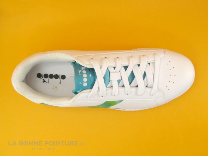Diadora GAME STEP KALEIDO 892820-40-3 - Blanc Vert - Sneakers 8 Diadora GAME STEP KALEIDO 892820-40-3 - Blanc Vert - Sneakers – Image 6