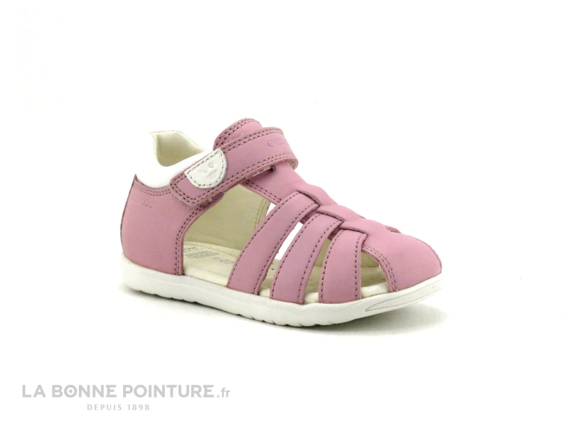 Geox MACCHIA Rose B254WB - Sandale Premiers Pas Fille 7 Geox MACCHIA Rose B254WB - Sandale Premiers Pas Fille – Image 5