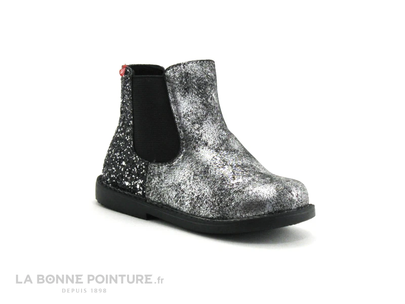 NA Alto Argent - Paillettes - Bottillon Fille 7 NA Alto Argent - Paillettes - Bottillon Fille – Image 5