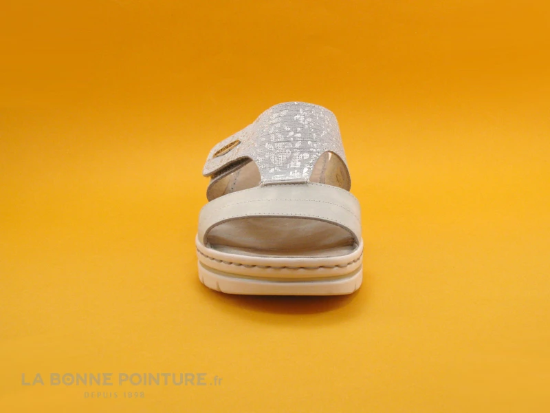 Fly Flot FLYKOR Argent - Gris - Mule Compensee Femme 4 Fly Flot FLYKOR Argent - Gris - Mule Compensee Femme – Image 2