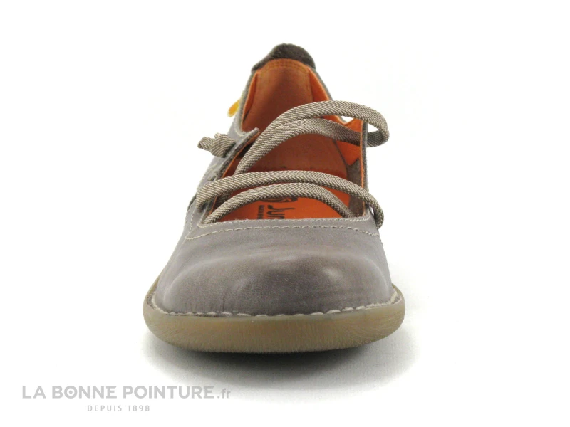 Jungla 5120 Taupe - Ballerine Femme Cuir Beige 4 Jungla 5120 Taupe - Ballerine Femme Cuir Beige – Image 2