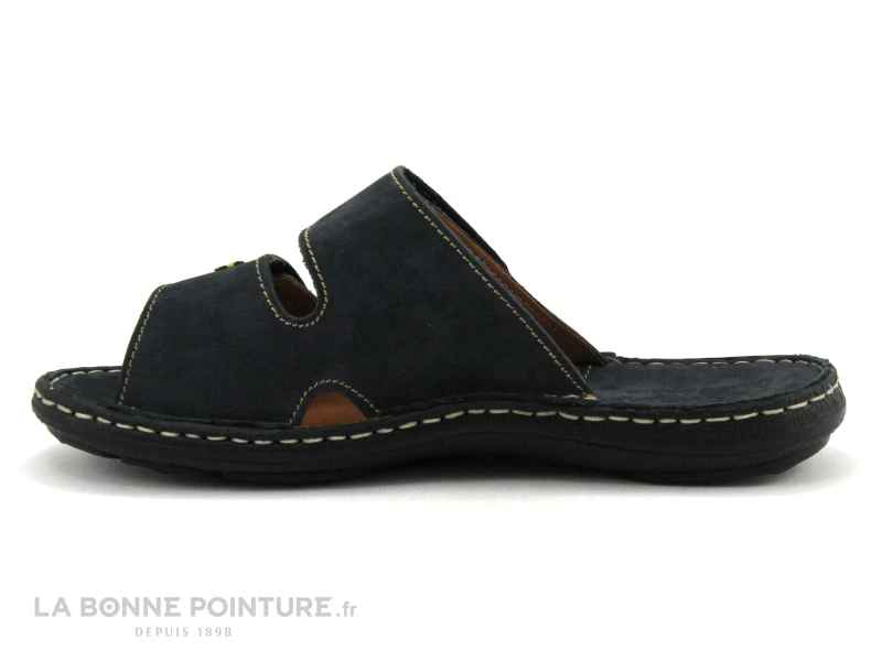 Arima DAVIS - Marron - Jeans - Mule Reglable Homme 4 Arima DAVIS - Marron - Jeans - Mule Reglable Homme – Image 2