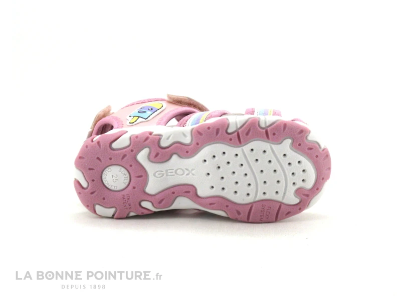 Geox FLAFFEE B3557A Pink - Sandale Fille Rose - BEBE 9 Geox FLAFFEE B3557A Pink - Sandale Fille Rose - BEBE – Image 7