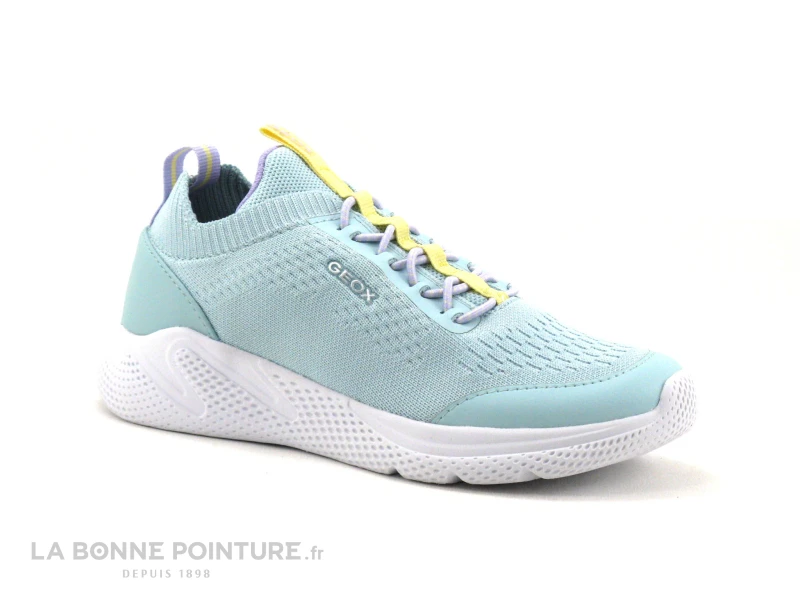 Geox SPRINTYE J25FWB Watersea Yellow - Sneakers Fille 3 Geox SPRINTYE J25FWB Watersea Yellow - Sneakers Fille