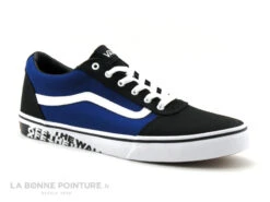 Vans YT WARD OTW Sidewall Bleu Noir - VN0A38J959M1 - Basket