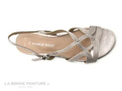 Marco Tozzi 2-28185-26 Rose Metallic - Sandale Rose Femme -Tendance Pieds cd24607c73b9e66c561f35ea11d5d5ef img 8751.jpg 158541