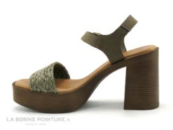 Carla Tortosa 89067 - Sandale Talon Haut Vert Kaki -Tendance Pieds cd24607c73b9e66c561f35ea11d5d5ef img 8929.jpg 170311
