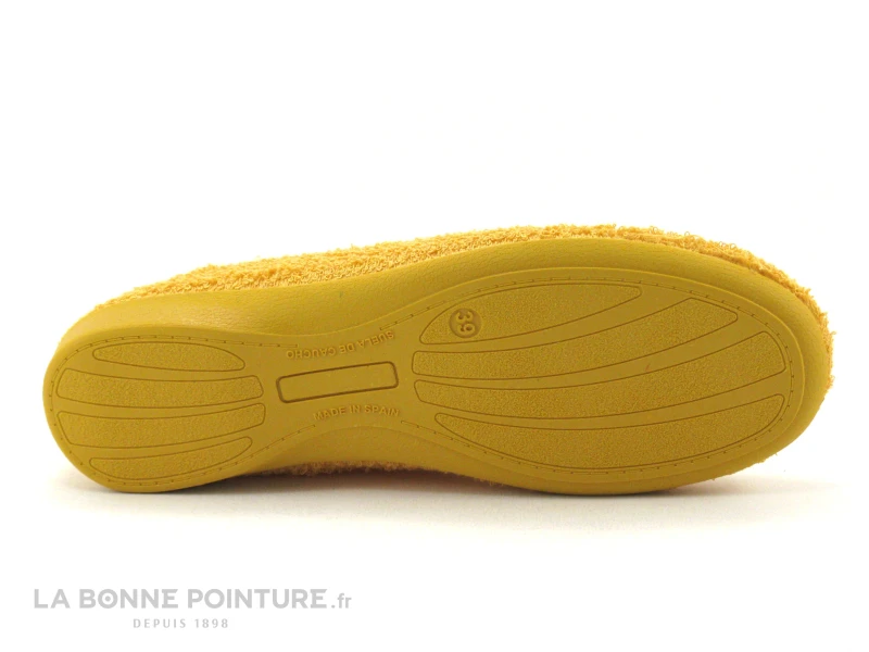 Zels 2333 Mostaza - Pantoufle Ballerine Souple Jaune 6 Zels 2333 Mostaza - Pantoufle Ballerine Souple Jaune – Image 4