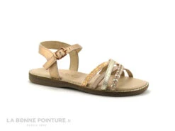 Wipop INOX Rose Gold - Sandales Mode Fille