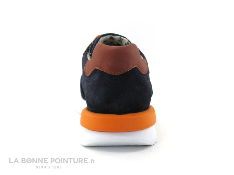 Callaghan 51100 Luxe - Bleu Marine - Orange - Basket Homme 6 Callaghan 51100 Luxe - Bleu Marine - Orange - Basket Homme – Image 4