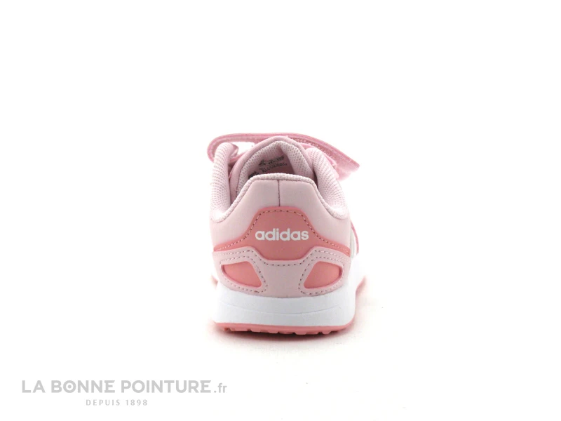 Adidas VS Switch 3 - FY9227 - Rose Blanc - Basket BEBE Fille 6 Adidas VS Switch 3 - FY9227 - Rose Blanc - Basket BEBE Fille – Image 4
