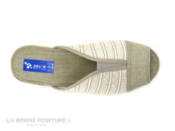 Zels 9294 Tabacco - Pantoufle Mule Beige - Argent - Rayures 8 Zels 9294 Tabacco - Pantoufle Mule Beige - Argent - Rayures -Tendance Pieds cd24607c73b9e66c561f35ea11d5d5ef img 9914.jpg 159862