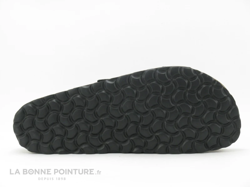 Autenti 713195 Noir - Mule Anatomique Homme 2 Brides 6 Autenti 713195 Noir - Mule Anatomique Homme 2 Brides – Image 4